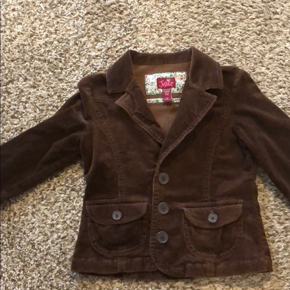Corduroy blazer